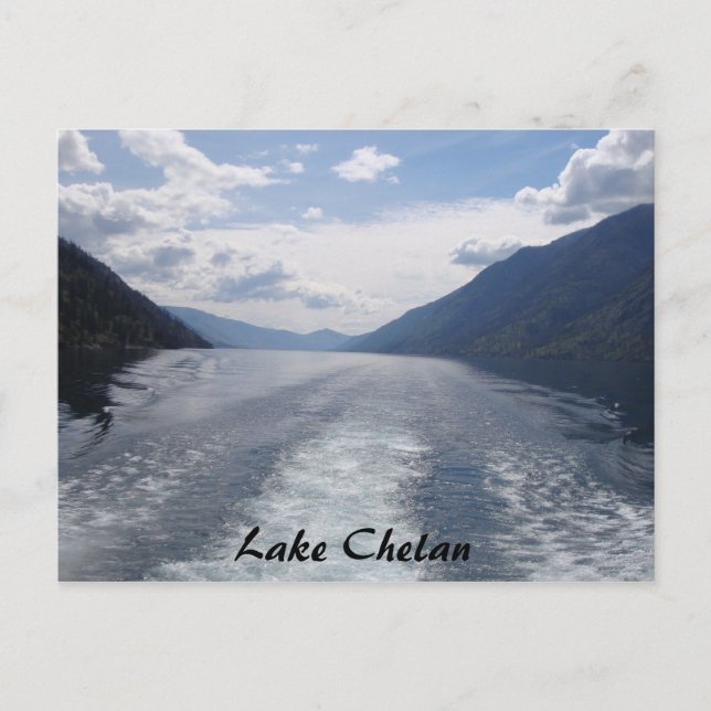 Carte Postale Lac Chelan (Devant)