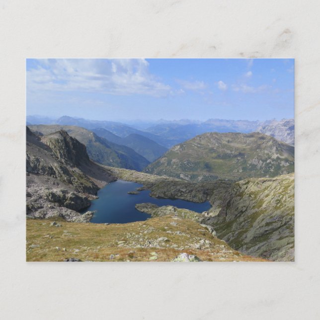 Carte Postale Lac Cornu Chamonix Alpes françaises (Devant)