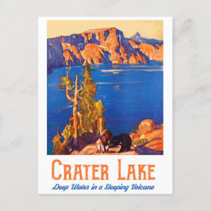 Carte Postale Lac Crater