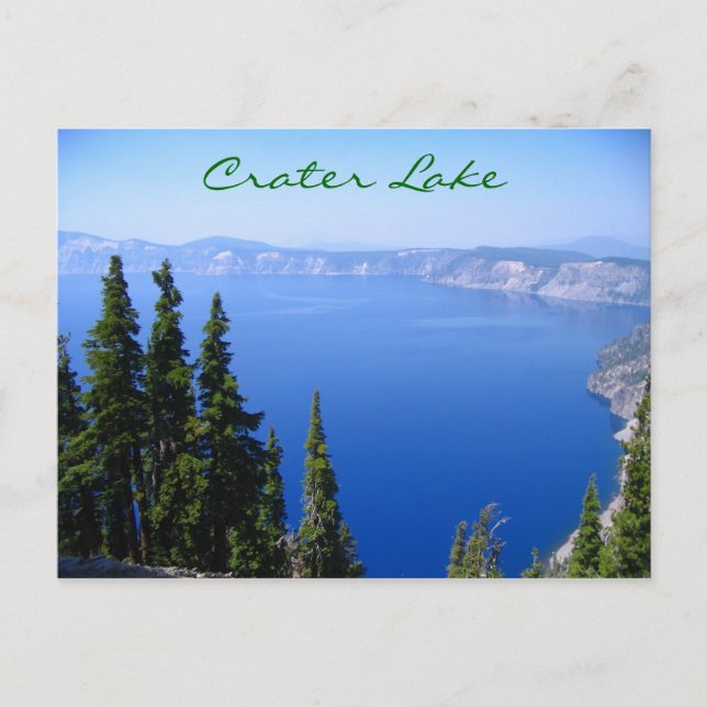 Carte Postale Lac Crater (Devant)