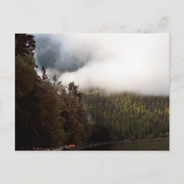 Carte Postale Lac Crescent Washington (Devant)