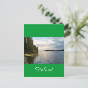 Carte Postale Lac de Finlande