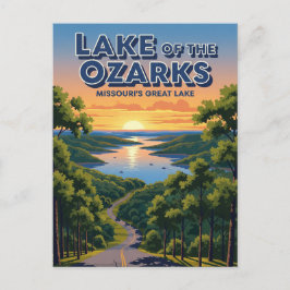 Carte Postale Lac des Ozarks Missouri Travel