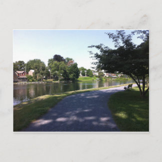 Carte Postale lac des sources d'ébullition du sentier appalachie