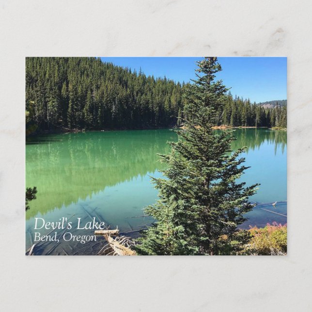 Carte Postale Lac Devil (Devant)