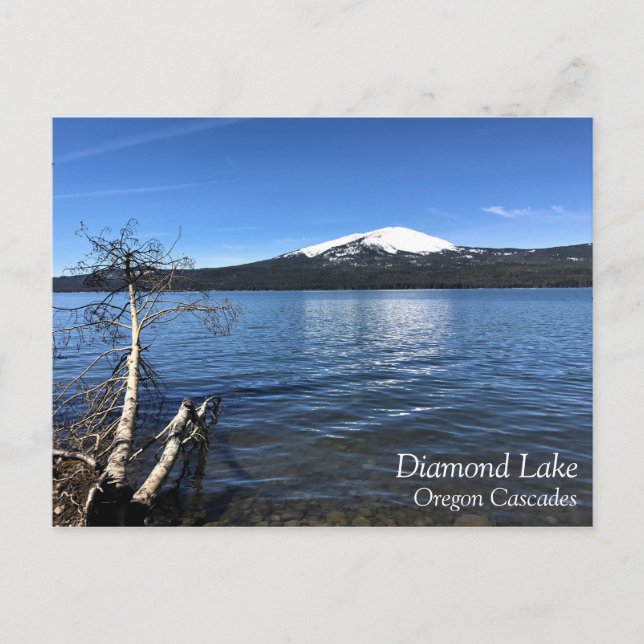 Carte Postale Lac Diamond, Oregon (Devant)