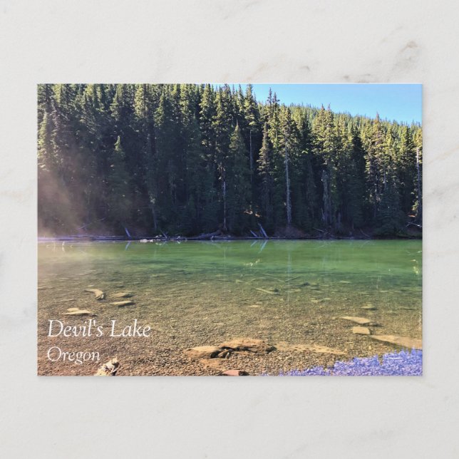 Carte Postale Lac du Diable, OR (Devant)