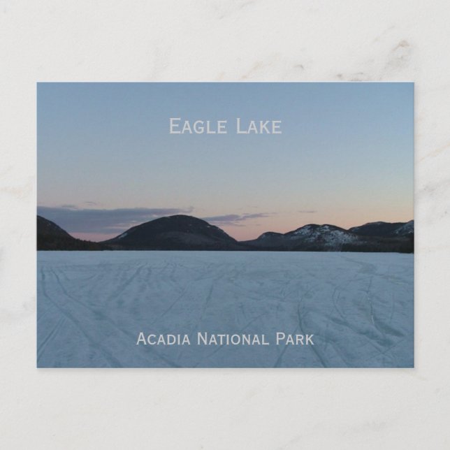 Carte Postale Lac Eagle (Devant)