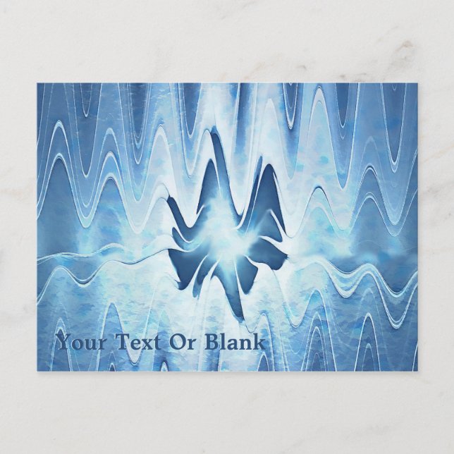 Carte Postale Lac glaciaire (Devant)