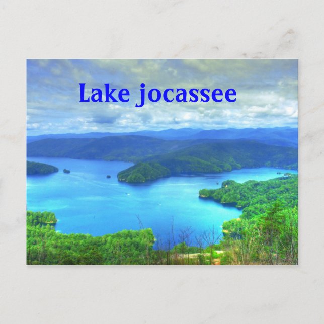 Carte Postale lac jocassee (Devant)