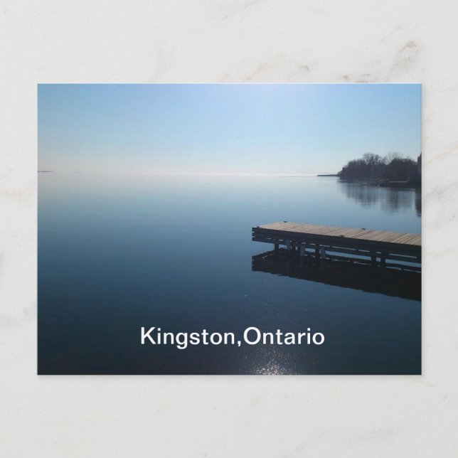 Carte Postale Lac Kingston (Ontario) (Devant)