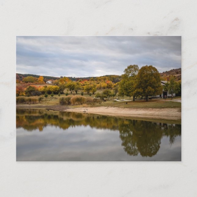 Carte Postale Lac Krushevo, Macédoine (Devant)