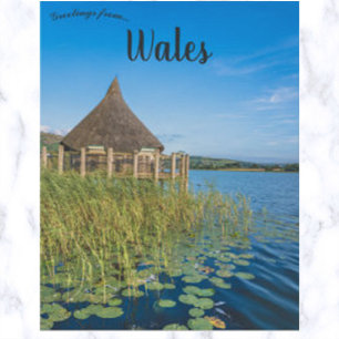 Carte Postale Lac Llangorse Brecon Pays de Galles