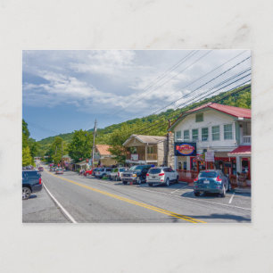Carte Postale lac lure chemney rock town carolina nord nature