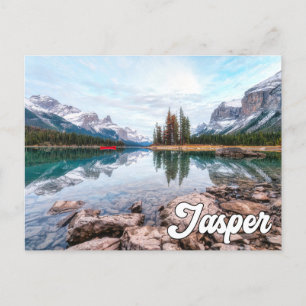 Carte Postale Lac Maligne, Parc national Jasper