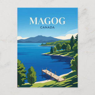 Carte Postale Lac Memphremagog Canada