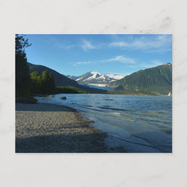 Carte Postale Lac Mendenhall dans Juneau Paysage de l'Alaska (Devant)