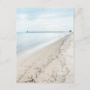 Carte Postale Lac Michigan Shoreline Grands Lacs