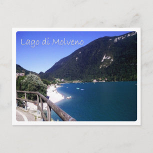 Carte Postale Lac Molveno - Trentin Alto Adige -