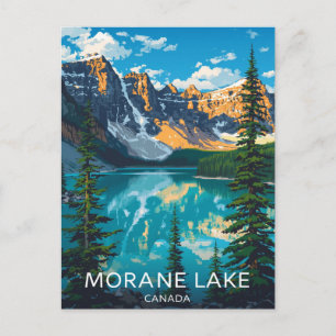 Carte Postale Lac Moraine Banff Vallée des Dix Pics