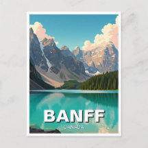 Lac Moraine - Parc national Banff Canada Voyage au