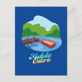 Carte Postale Lac Muskoka Ontario Canada