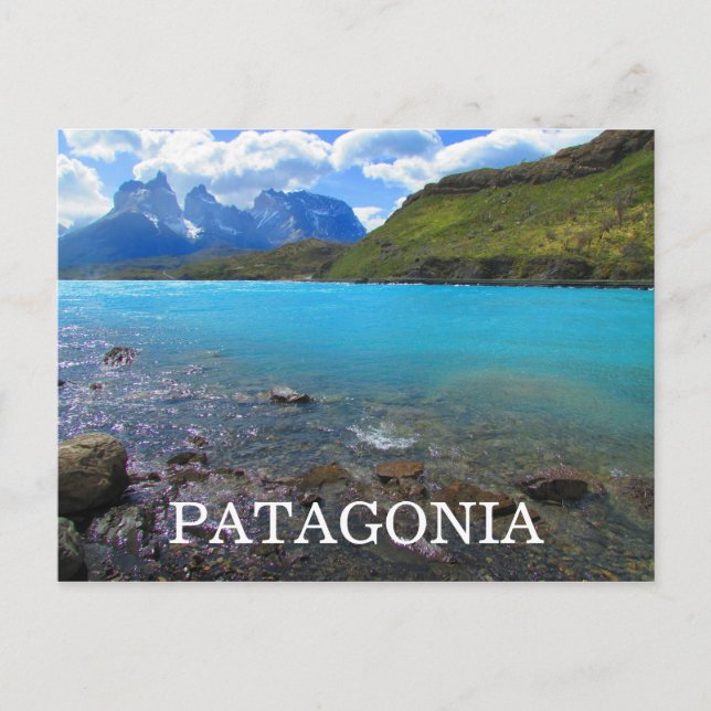 Carte Postale lac patagonien (Devant)