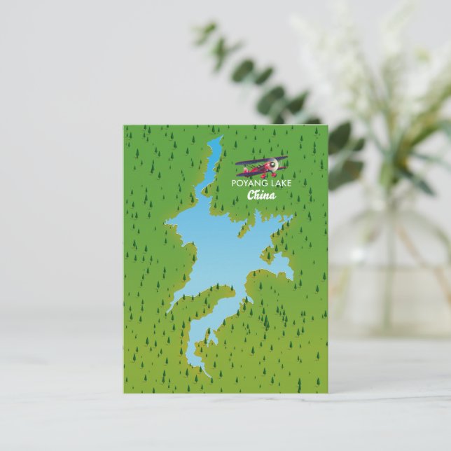 Carte Postale Lac Poyang (Debout devant)