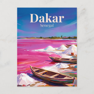 Carte Postale Lac Retba Sénégal