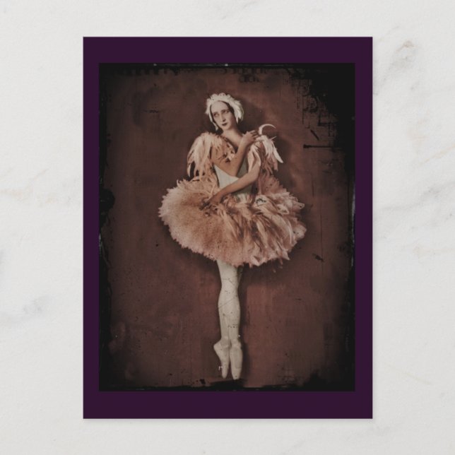 Carte Postale Lac Swan Ballerina (Devant)