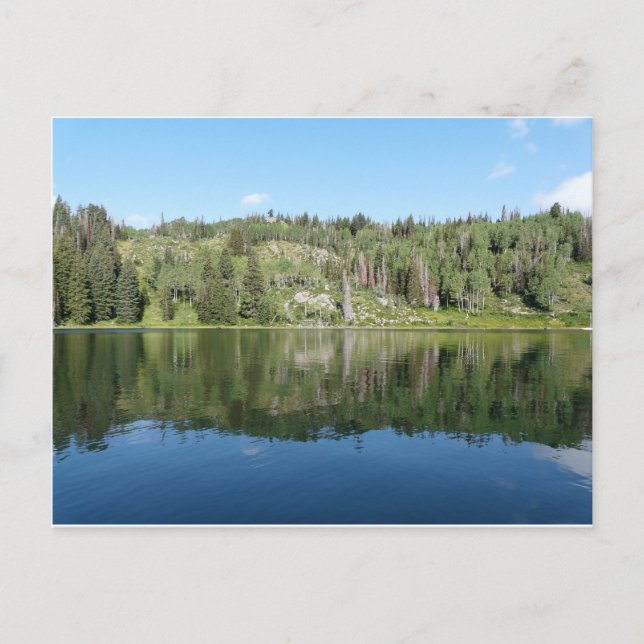 Carte Postale lac transparent (Devant)