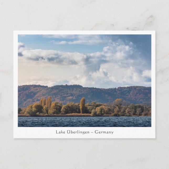 Carte Postale Lac Überlingen Allemagne (Devant)
