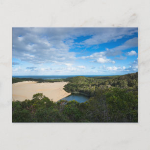 Carte Postale Lac Wabby Fraser Island Australie photo