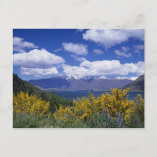 Carte Postale Lac Wakatipu et The Remarkables, Queenstown,