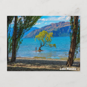 Carte Postale Lac Wanaka Nouvelle-Zélande