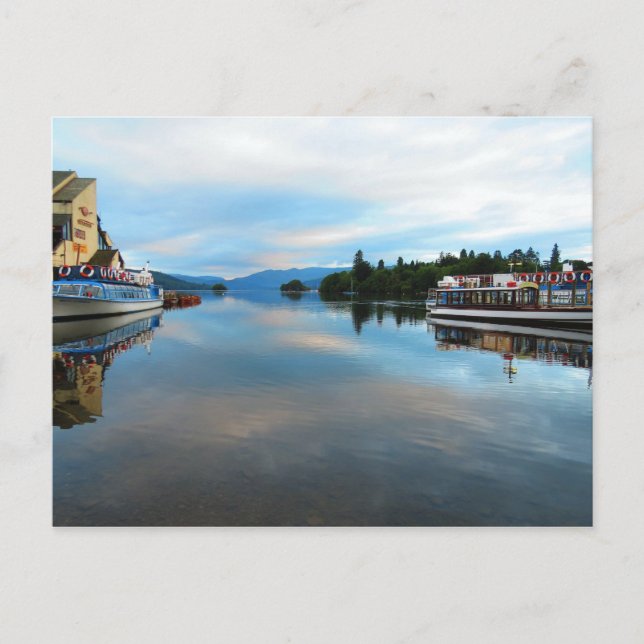 CARTE POSTALE LAC WINDEMERE, QUARTIER DU LAC - UK (Devant)