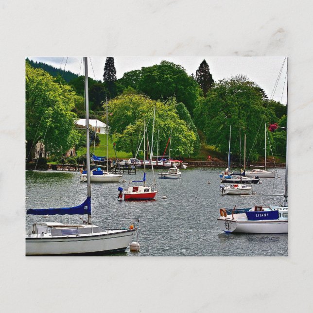 Carte Postale Lac Windermere Angleterre (Devant)