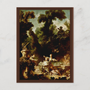 Carte Postale L'Accusation" Par Fragonard Jean-Honoré (Meilleure