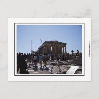 Carte Postale L'Acropole à Athènes, Grèce
