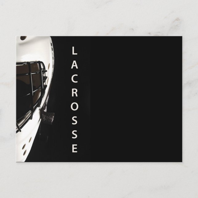 Carte Postale Lacrosse (Devant)