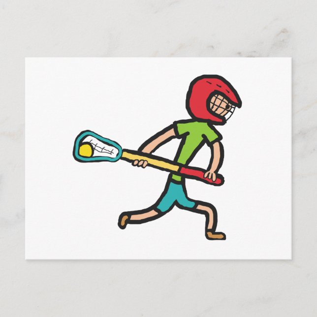 Carte Postale Lacrosse (Devant)