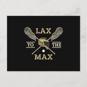 Carte Postale Lacrosse Lecteur Lâcher Au Max Stick Drôle Cadeau 