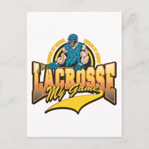 Carte Postale Lacrosse Mon Jeu