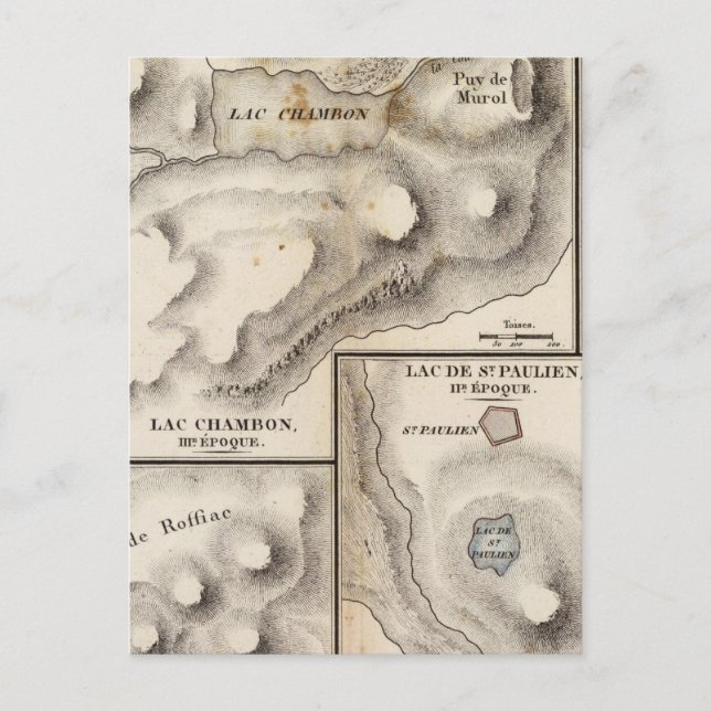 Carte Postale Lacs (Devant)