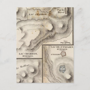 Carte Postale Lacs