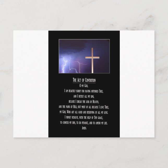 Carte Postale L'Acte de la Prière de Contrition.jpg (Devant)