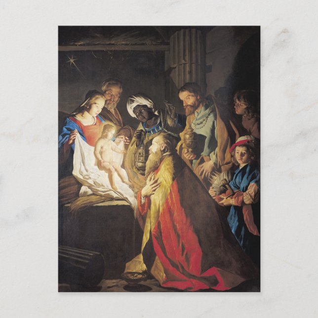Carte Postale L'Adoration des Mages 2 (Devant)