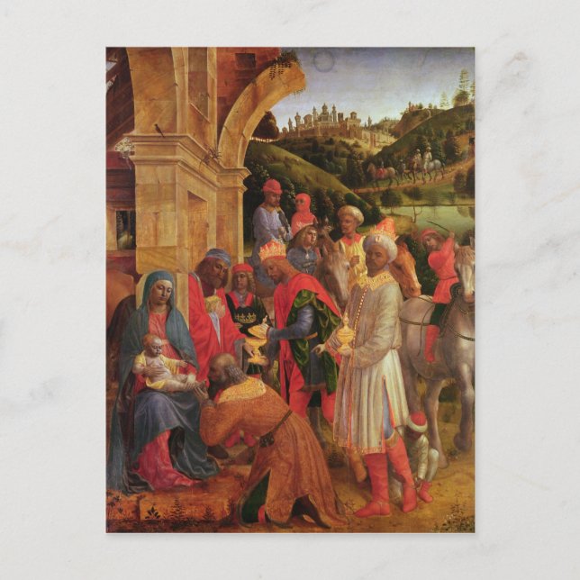 Carte Postale L'Adoration des Rois (Devant)