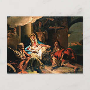 Carte Postale L'Adoration des Shepherds