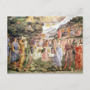 Carte Postale L'adoration du veau d'or